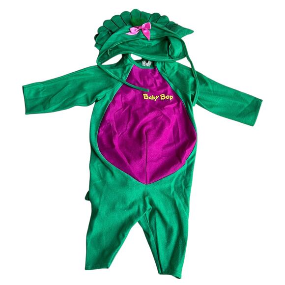 SOLD The Lyons Group 1992 Barney Baby Bop 2-PC Costume Baby Sz 1-2 Years As-is - Picture 3 of 12